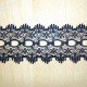 Dentelle noire polyester 200M