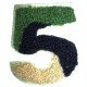 Ecusson chiffre 5