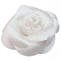 Broche mariage fleur blanche