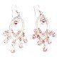 Boucles d'oreilles Pendants cristal