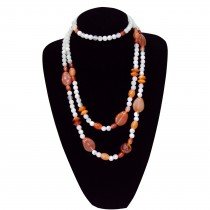 Collier 2 tours -pi&egrave;ce unique-