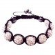 Bracelet magnétique SHAMBALLA blanc