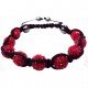 Bracelet SHAMBALLA rouge