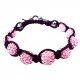 Bracelet SHAMBALLA rose