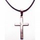 Collier pendentif croix latine