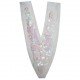 Appliqué col à sequins AB