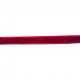 Ruban velours 1 cm (100M) - Rouge