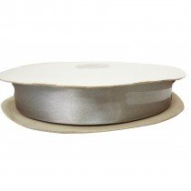Ruban satin 100M - Gris clair