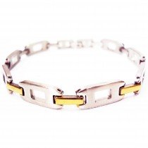 Bracelet acier maillon