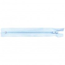 10 Fermetures éclairs NYLON - Bleu clair
