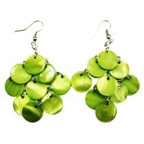 B.O nacre pampille - Vert