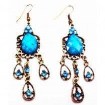 B.O orientales forme goutte - Turquoise