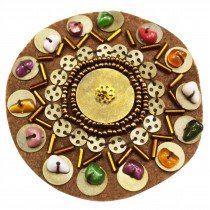 Patch &eacute;cusson &agrave; pierres color&eacute;es