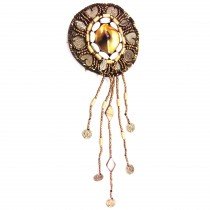 Patch &eacute;cusson pendeloque &agrave; pierre 