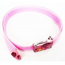 Ceinture sangle rose