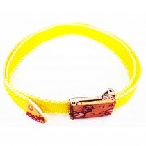 Ceinture sangle jaune fluo