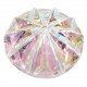 Bouton cristal rond AB
