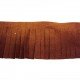 Frange en daim 50M - Marron
