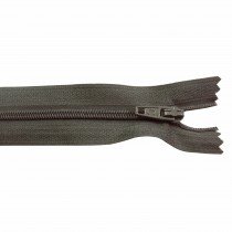 10 Fermetures &eacute;clairs NYLON - Gris moyen