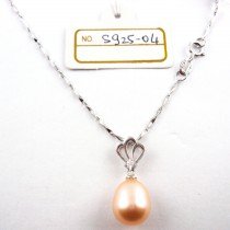 Collier perle de culture S925-04