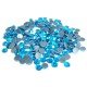 Strass hotfix cristal 2000 PCS - Bleu