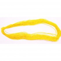 Fil nylon &eacute;lastique 15M - Jaune