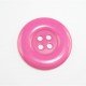 10 boutons en nylon - Fuchsia