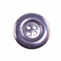 10 boutons en nylon - Bleu