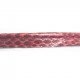 Passepoil motif serpent - Rouge