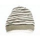 Bonnet ouvert multifonction - Taupe/ Blanc cassé