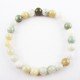 Bracelet jade multicolore en 8 mm