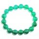 Bracelet agate vert en 12 mm