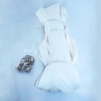Paquet fermetures 100M - Blanc