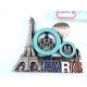 Magnet aimanté de frigo "Paris"