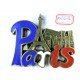 Magnet aimanté de frigo "Paris"