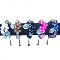 LOT 100 bracelets perles synthétiques